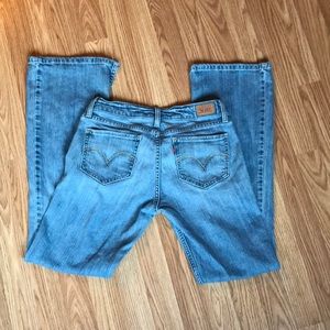 Levi’s too super low 524 jeans